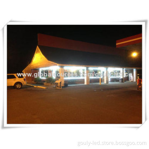 5050 LED track light with cover, waterproof, for store front glass